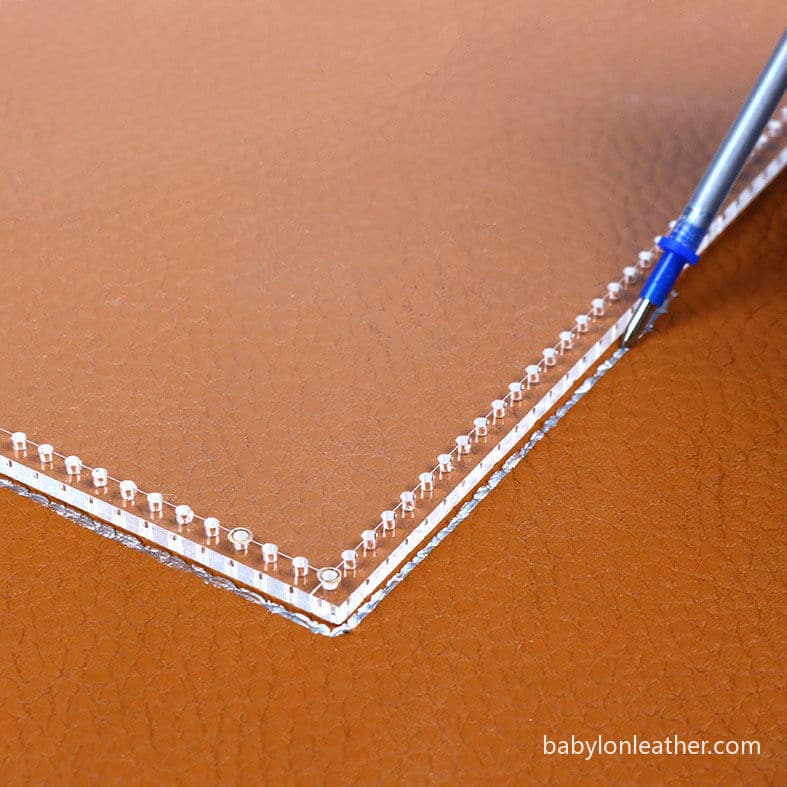 Leather Lacing Patterns Women Purse XKB978 Babylon Leather