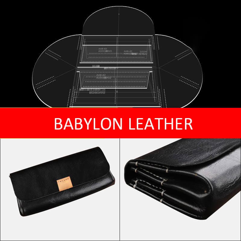 Plantilla de trabajo de cuero con patrón BABYLON™ AAB-811