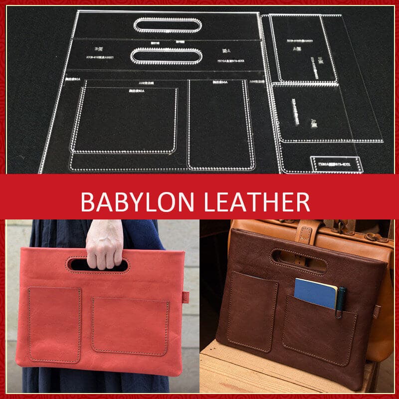 BABYLON™ Pattern Leather Working Template XKB-416 - Babylon LeatherBabylon LeatherXKB-416-Kraft Board