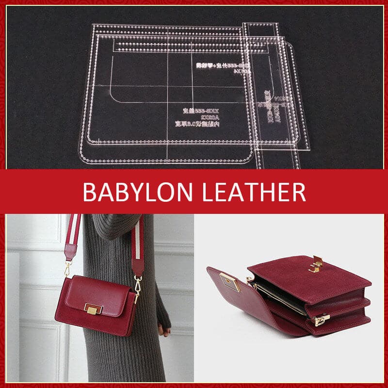 BABYLON™ Pattern Leather Working Template XKB-555 - Babylon LeatherBabylon LeatherXKB-555-Kraft Board