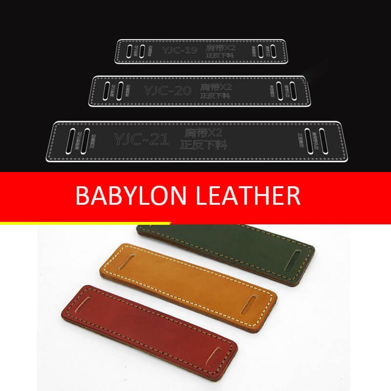 BABYLON™ Pattern Leather Working Template YJC-19 - Babylon LeatherBabylon LeatherYJC-19-Kraft Board