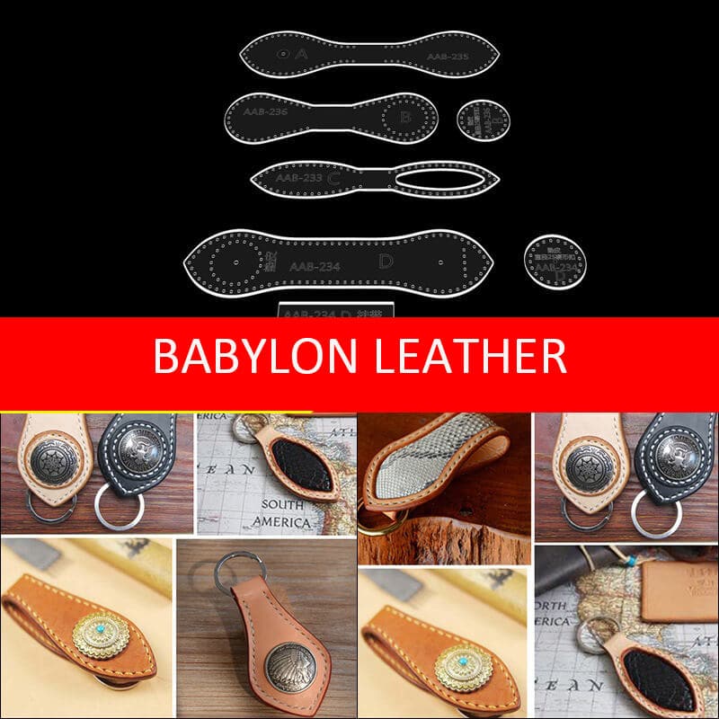 BABYLON™ Pattern Leather Working Template YSK-01 - Babylon LeatherBabylon LeatherYSK-01-Kraft Board