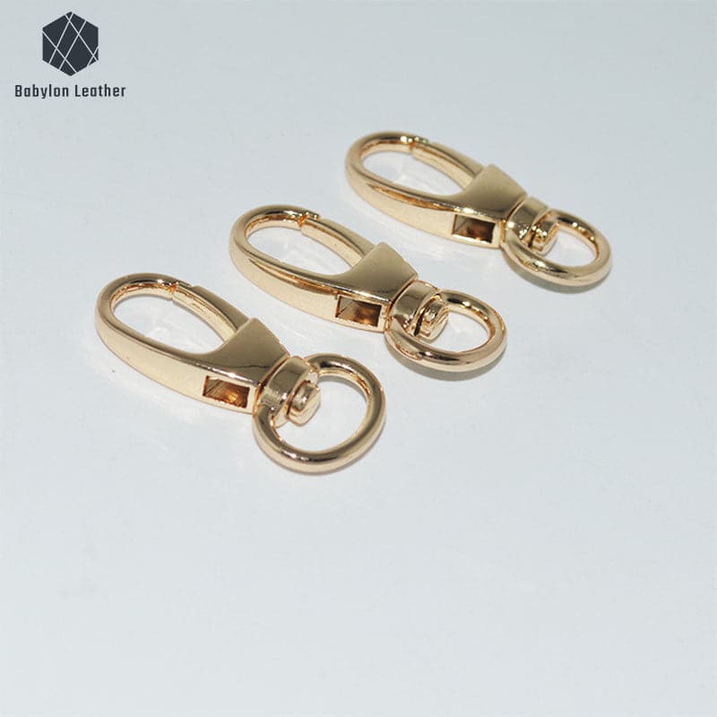 Bag Hardware Egg Shaped Buckle Lobster Snap Hook 13.5mm/0.5"（2 PACK） - Babylon LeatherBabylon LeatherLSH-021