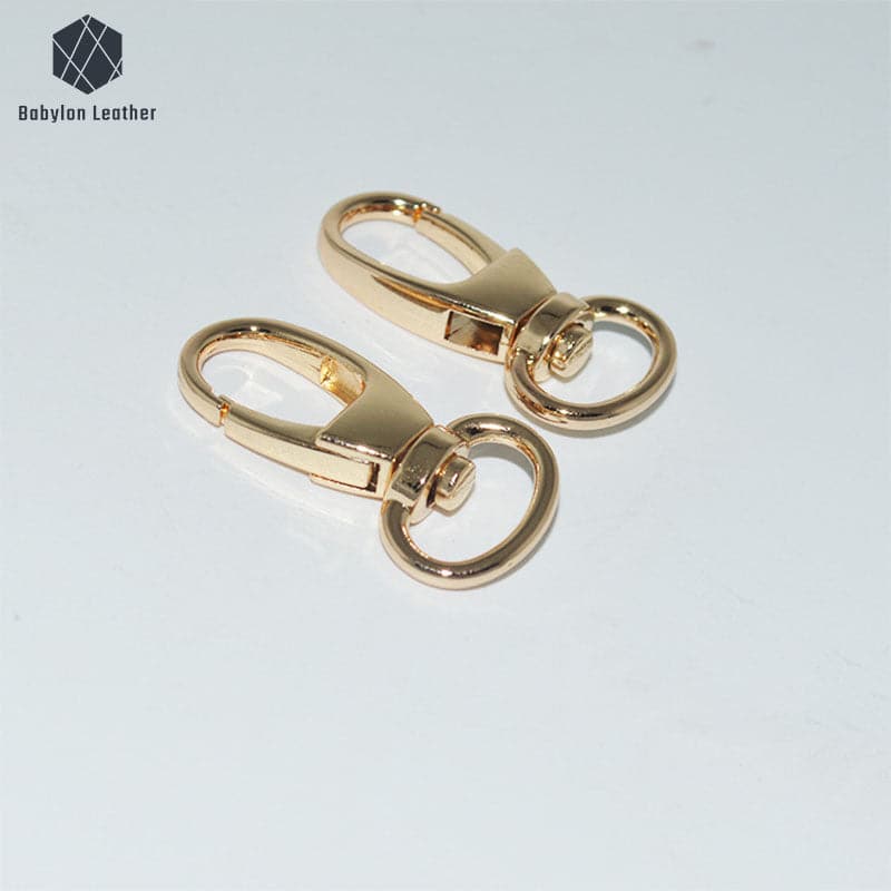 Bag Hardware Egg Shaped Buckle Lobster Snap Hook 13.5mm/0.5"（2 PACK） - Babylon LeatherBabylon LeatherLSH-021