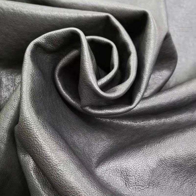 Black Latigo Leather Full Grain Cowhide Real Genuine Leather 1.2mm-1.6mm ™ - Babylon LeatherBabylon Leather