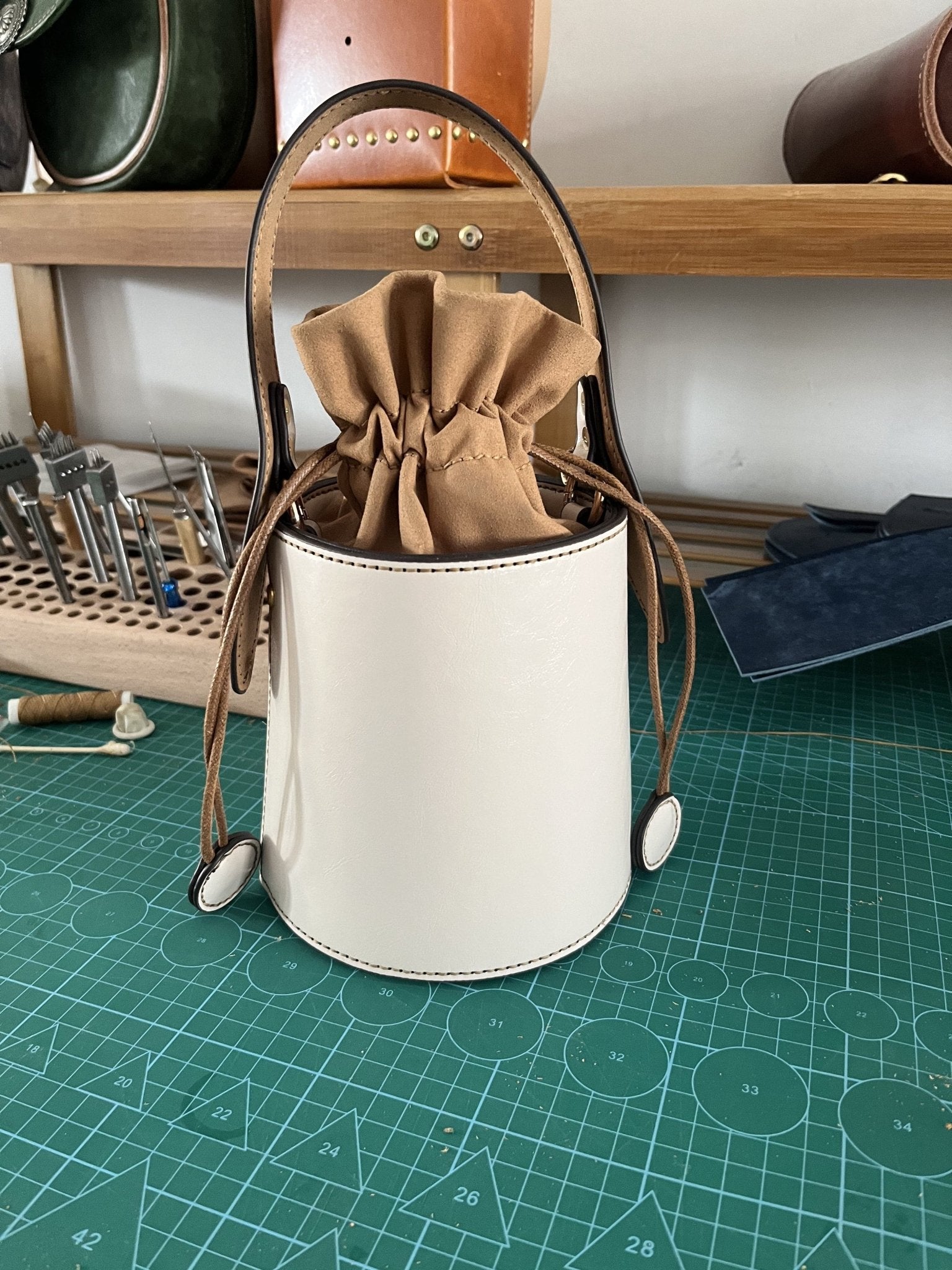 Leather Crossbody Bag DIY Kit | Handmade Leather Bags – POPSEWING®
