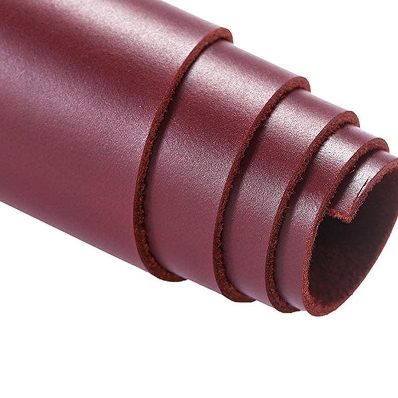 Crazy Horse Leather Genuine Cowhide Leather Waxy Oily Finishing Full Grain Tooling Leather Pre Cut Crafting Handmake ™ - Babylon Leatherleatherjiaoxu