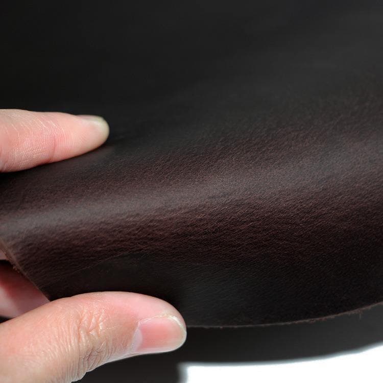 Full Grain Leather Crazy Horse Genuine Cowhide Waxy Oily Finishing Tooling Leather Pre Cut Crafting Handmake ™ - Babylon Leatherleatherjiaoxu