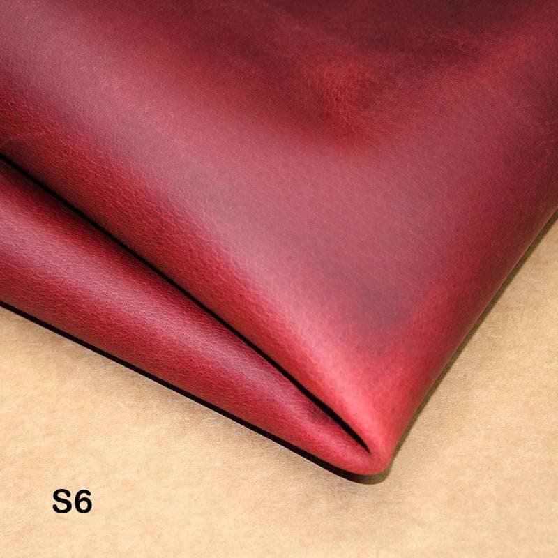 Genuine Leather Crazy Horse Cowhide Leather Wax Oiled Finishing Full Grain Tooling Leather 2mm ™ - Babylon Leatherleatherjiaoxu