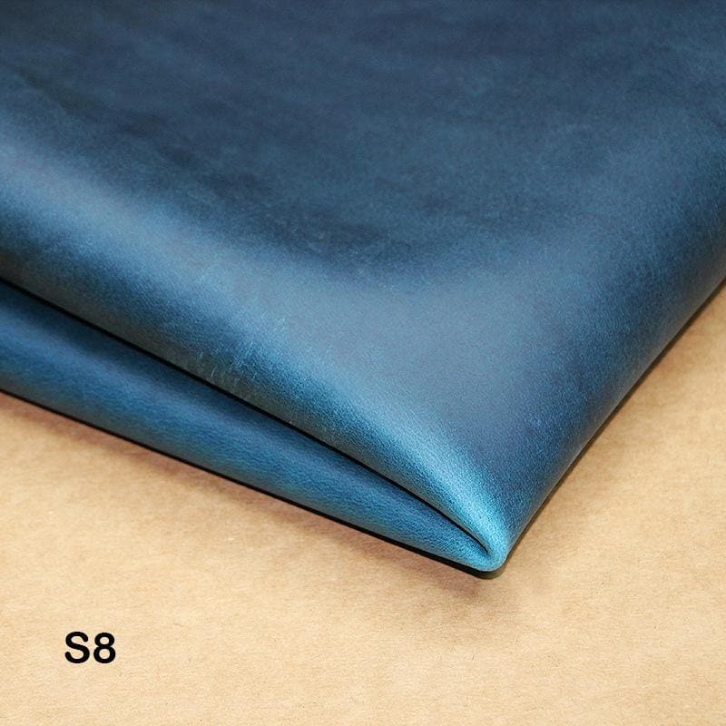 Genuine Leather Crazy Horse Cowhide Leather Wax Oiled Finishing Full Grain Tooling Leather 2mm ™ - Babylon Leatherleatherjiaoxu