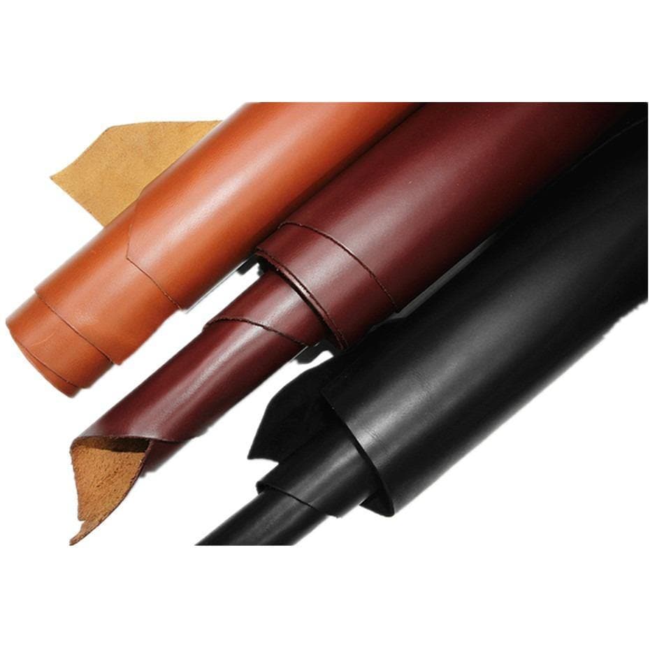 Genuine Leather Oil Waxed Tooling Cowhide Leather Oil Tanned Top Grade Oiled First Layer Cowhide ™ - Babylon Leatherleatherjiaoxu