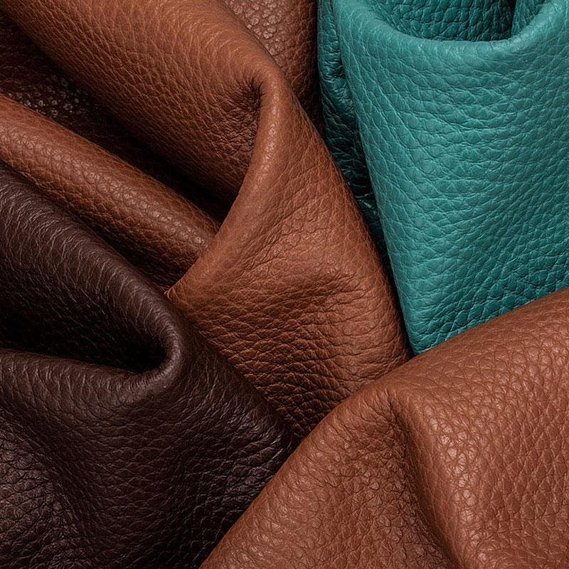 Leather Lychee Pattern Genuine Leather Full Grain Cowhide ™ - Babylon LeatherBabylon Leather