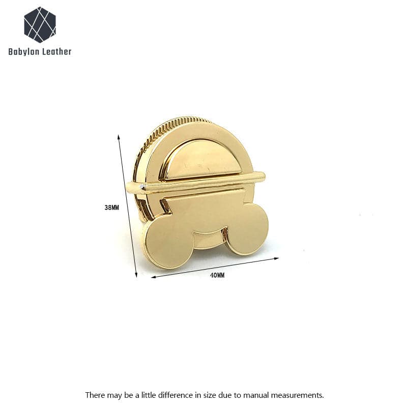 Mickey Mouse Fashion Handbag Lock Snap Lock Press Thumb Lock - Babylon LeatherBabylon LeatherSPTL-011