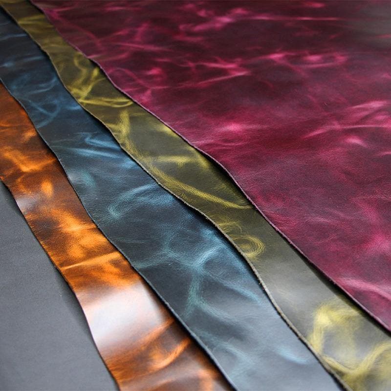 Oil Wax Vegetable Tanned Leather Italian First Layer Top Class Handmade Diy Leather 4.5 - 5 oz. ™ - Babylon LeatherBabylon Leather