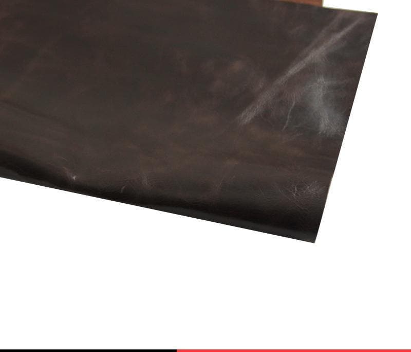 Oil Waxed Genuine Leather 100% Full Grain Tooling Cowhide Leather Oil Tanned Top Grade Leather 15 Colors ™ - Babylon Leatherleatherjiaoxu