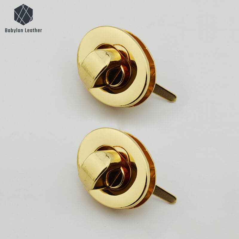 Oval Purse Closure Turn Lock Fashion Bag Accessory Twist Lock - Babylon LeatherBabylon LeatherTL-020