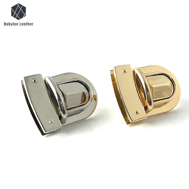 Snap Lock Press Lock Handbag Lock Purse Thumb Lock - Babylon LeatherBabylon LeatherPTL-006