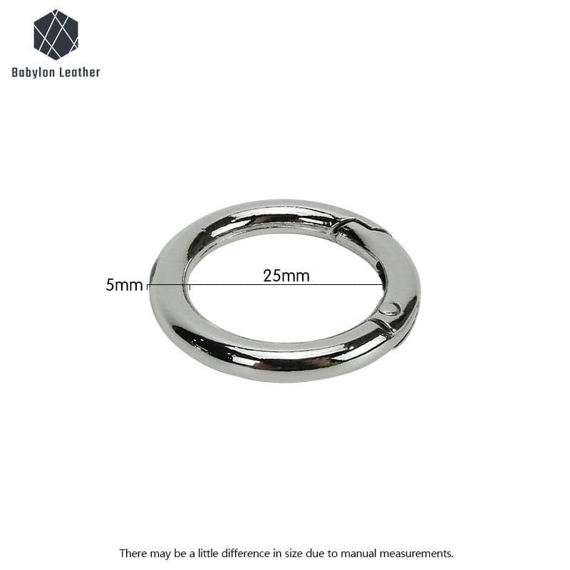 Spring gate ring Round Spring Gate O Ring（2 PACK） - Babylon LeatherBabylon LeatherSGOR-002