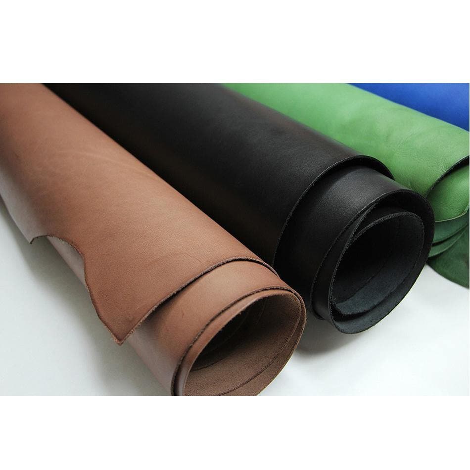 Veg Tanned Full Grain Genuine Cowhide Leather Italian Vegetable Tanned Leather Natural Genuine Cowhide Top Class Leather ™ - Babylon LeatherBabylon Leather