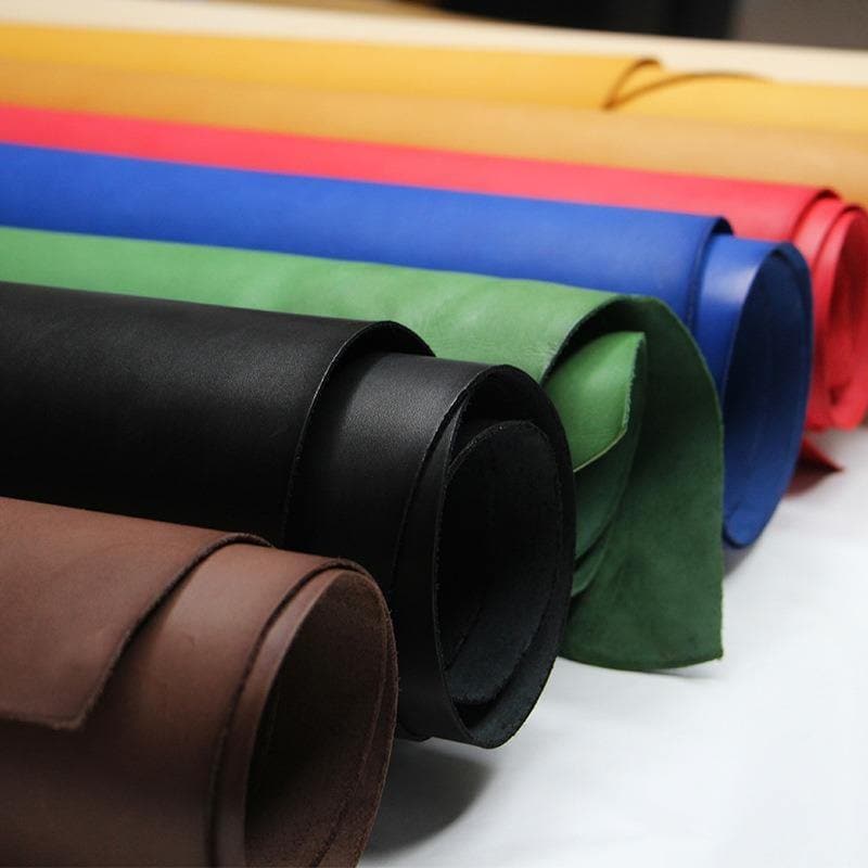 Veg Tanned Full Grain Genuine Cowhide Leather Italian Vegetable Tanned Leather Natural Genuine Cowhide Top Class Leather ™ - Babylon LeatherBabylon Leather